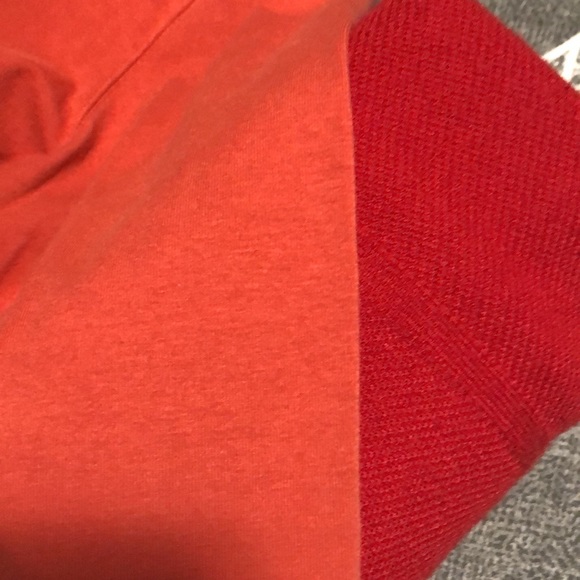 Togo 3/4 Sleeves Dark Orange Cotton Top - Picture 8 of 8